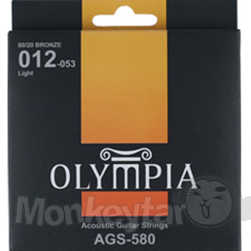 Olympia AGS580 Bronze80/20 어쿠스틱기타스트링(012-053) 