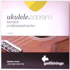 Galli String - Ukulele SOPRANO BIONYLON (UX710)